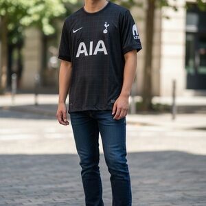 Nike Black Tottenham Hotspur Jersey